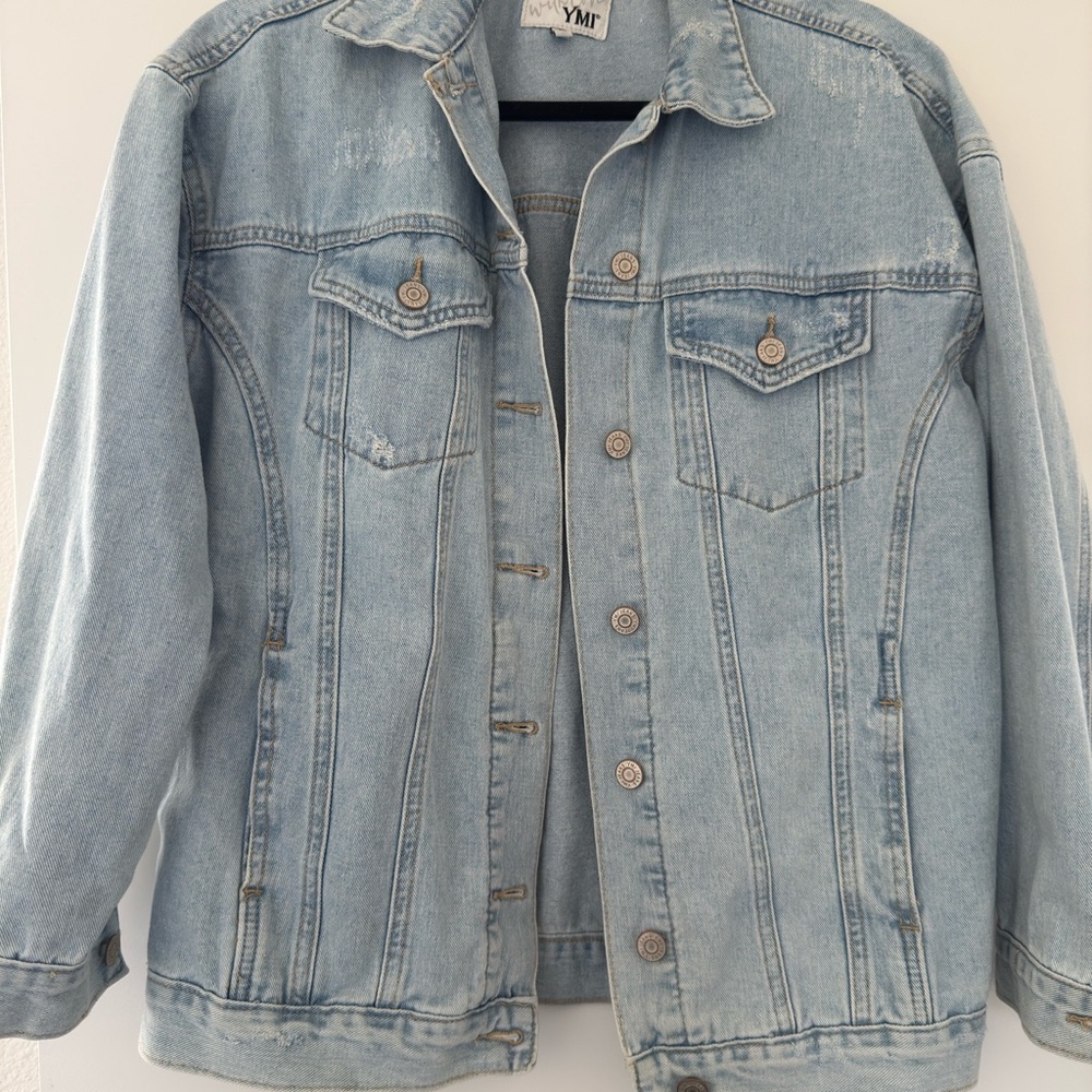 YMI Light Wash Denim Jacket